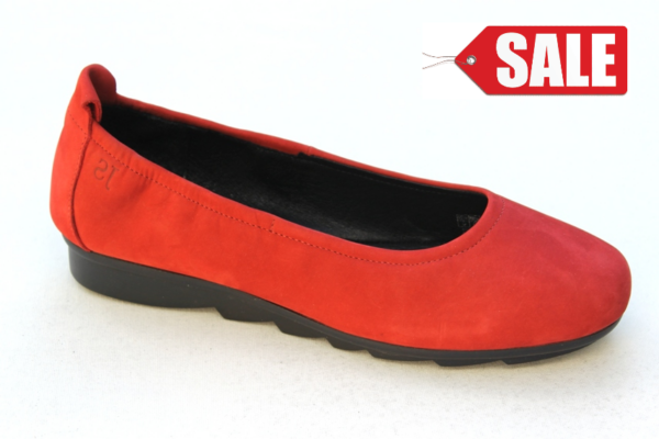 JSD004 Josef Seibel ballerina rood nubuck