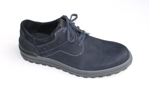 JSH036 Josef Seibel veterschoen donkerblauw nubuck