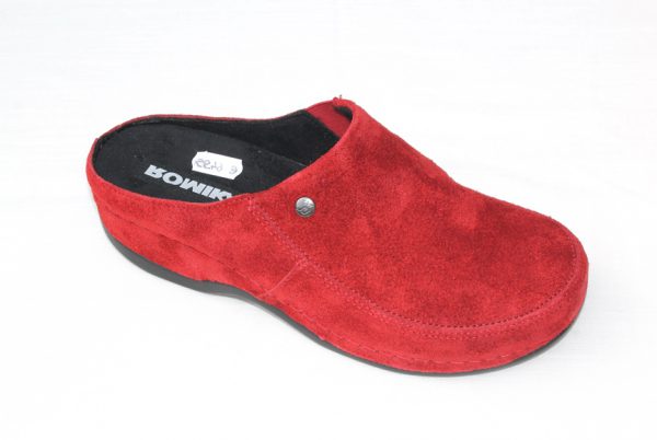 WP016 Romika slipper “Adelaide 04” rood suède