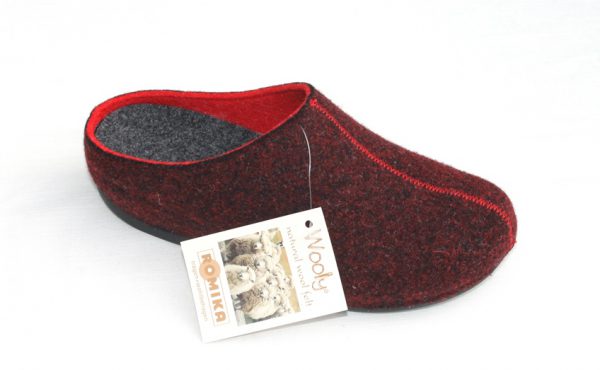 WP018 Westland slipper “Cholet 01” rood