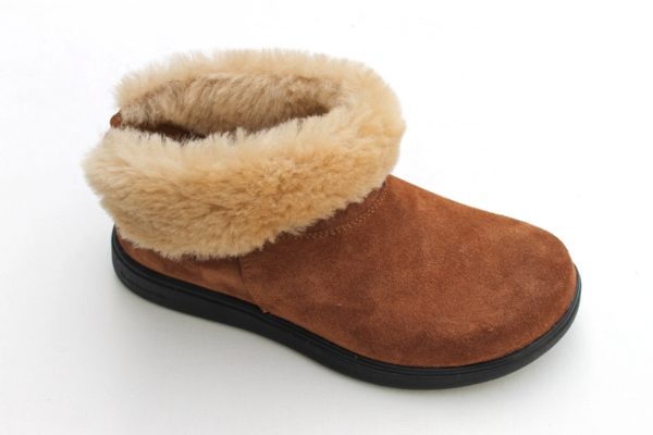 WP041 Romika dichte pantoffel “Gomera 02” cognac suède