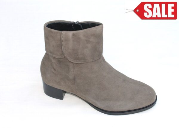 S214 Sioux enkellaarsje “Hilgrid-702-WF-H” taupe suède