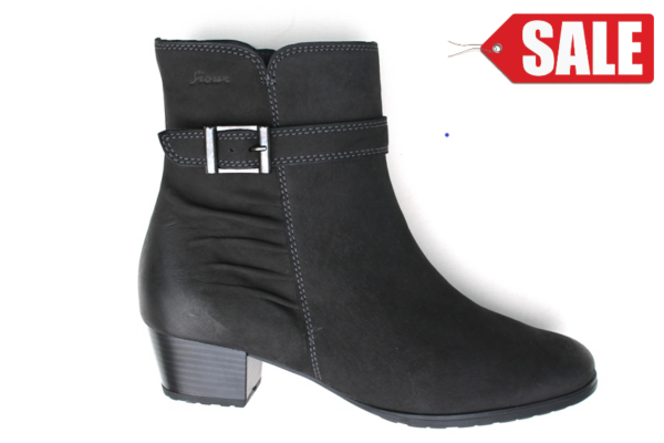 S117 Sioux enkellaarsje "Fereola" antraciet nubuck