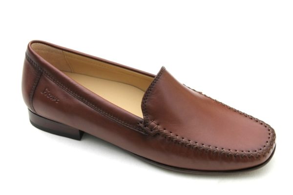 S060 Sioux mocassin “Campina” cognac bruin leer