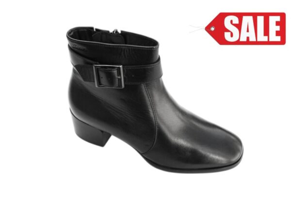 Sioux enkellaarsje "Ilyina" zwart leer