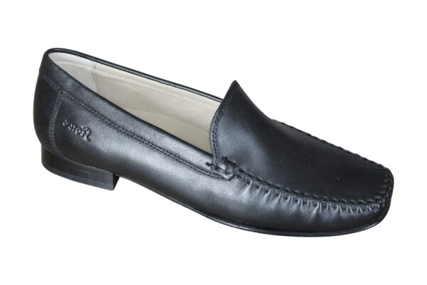 S133 Sioux mocassin “Campina” zwart leer