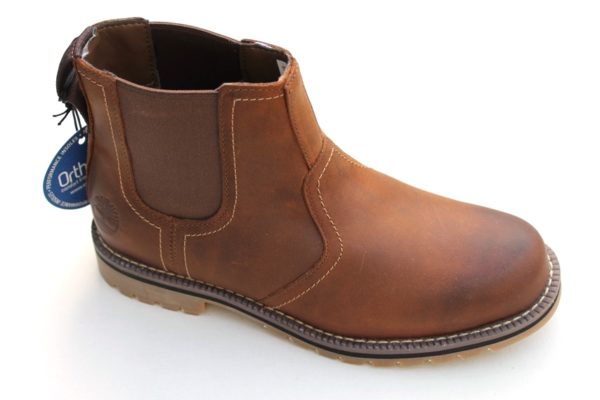 TH022 Timberland Larchmont Chelsea boot bruin gevet leer