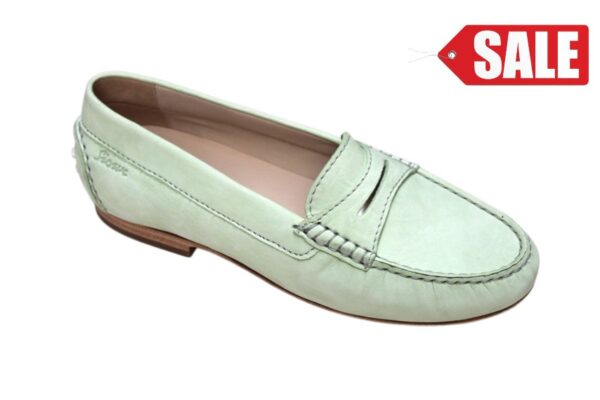 Sioux mocassin "Loana" zacht mintgroen nubuck