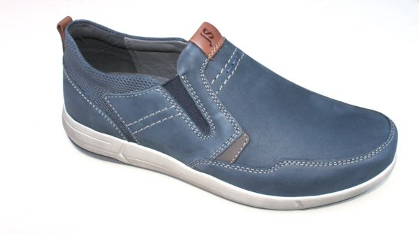 JSH007 Josef Seibel instapper blauw nubuck