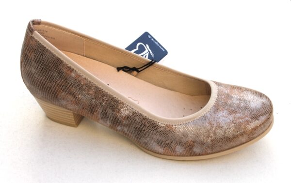 C171 Caprice pump beige fantasieprint