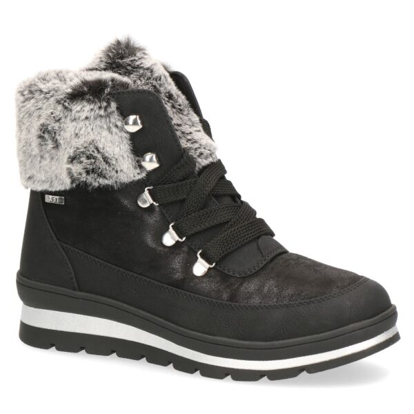 Caprice snowboot zwart art. 9-9-26220-23 019