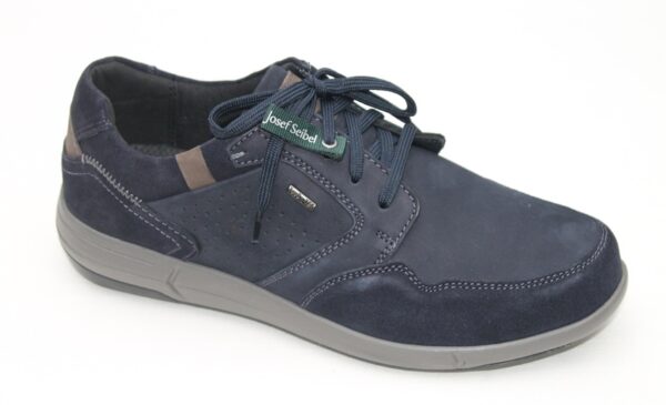 Josef Seibel veterschoen blauw nubuck Enrico 51