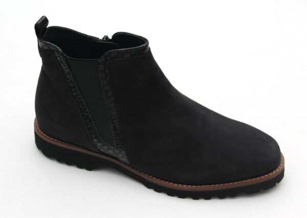 Sioux Chelsea boot donkergrijs suede Meredith 65720