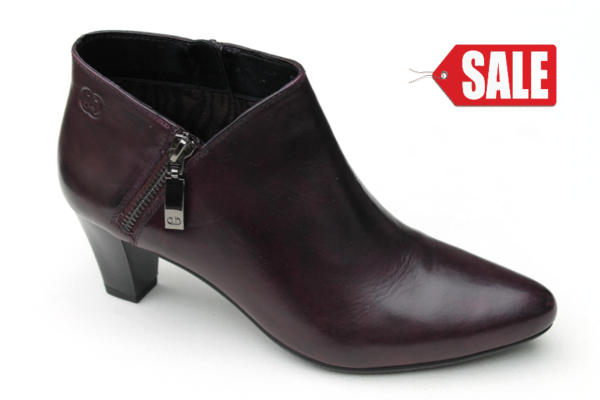 Gerry Weber hoog gesloten schoen bordeaux leer