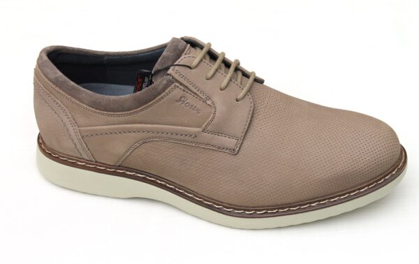 SH019 Sioux veterschoen “Extra breed” taupe nubuck