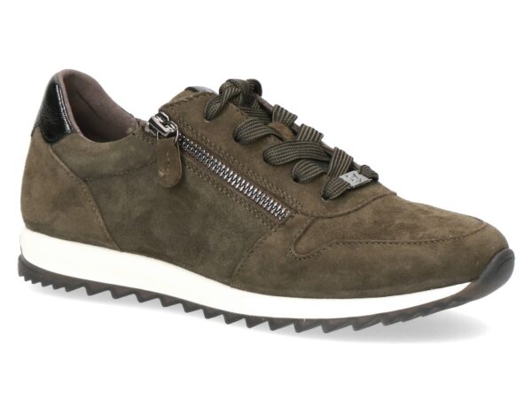 Caprice sneaker mosgroen art. 009 23601-27-733