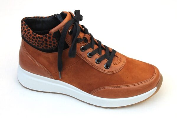 Fidelio half hoge veterboot cognac