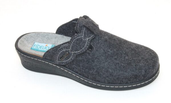 F222 Fidelio pantoffel slipper donkergrijs