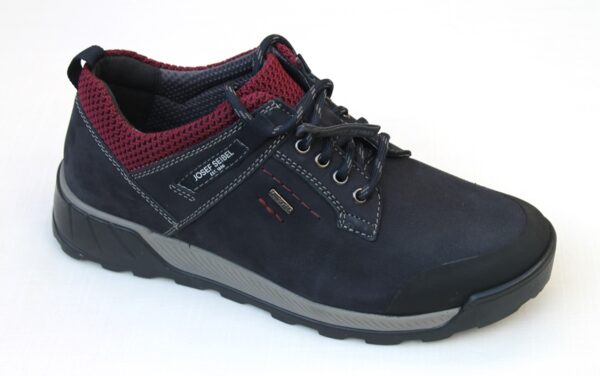 JSH035 Josef Seibel veterschoen “TopDryTex” blauw nubuck