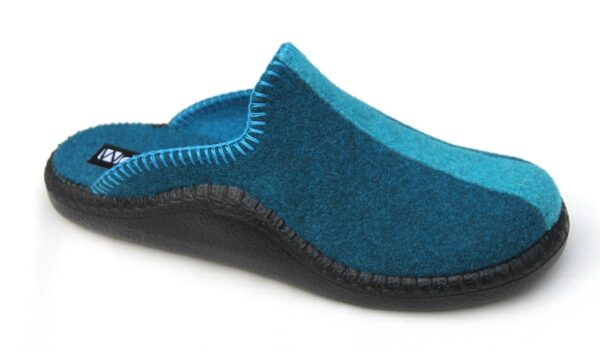 WP006 Westland slipper “Monaco 62” aquablauw