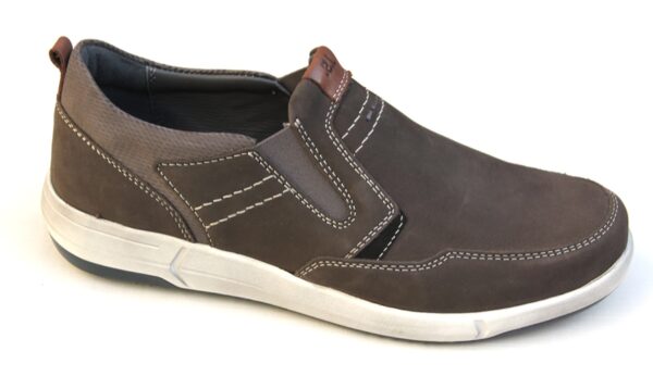 JSH008 Josef Seibel instapper grijs nubuck