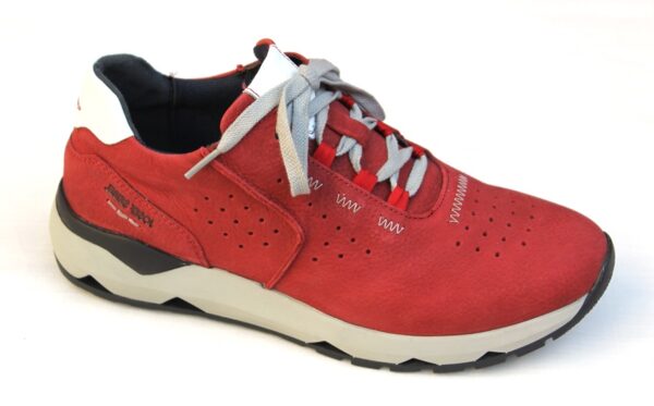 Josef Seibel veterschoen rood nubuck Jeremiah 01