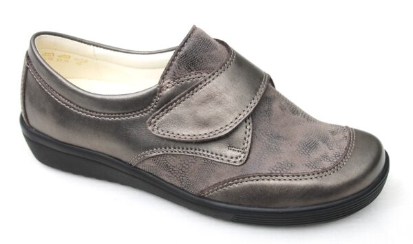 Christian Dietz Locarno nala taupe brons metallic met stretch combi
