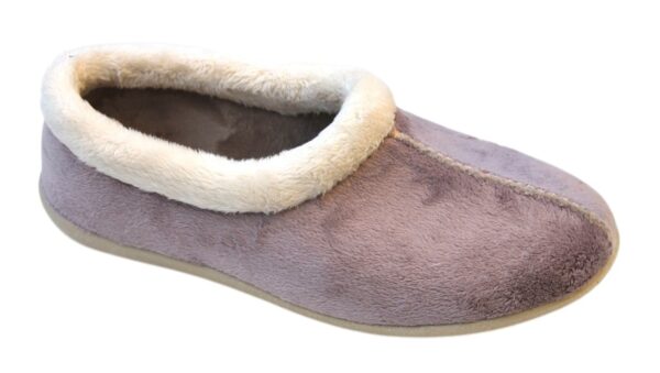 DP103 Dames dichte pantoffel lila velours