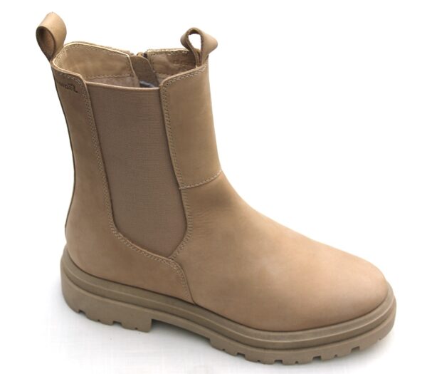 Sioux Chelsea boot Kuimba beige camel nubuck