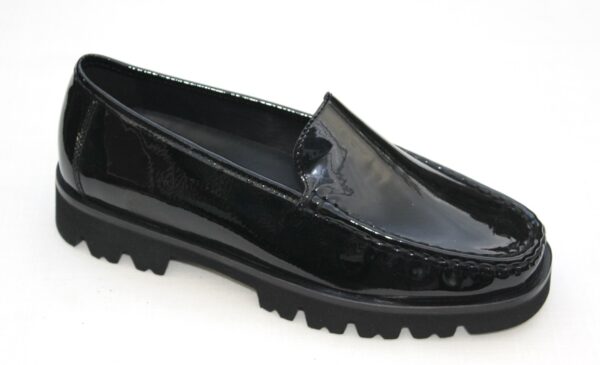 S008 Sioux mocassin “Cortizia 728” zwart lak