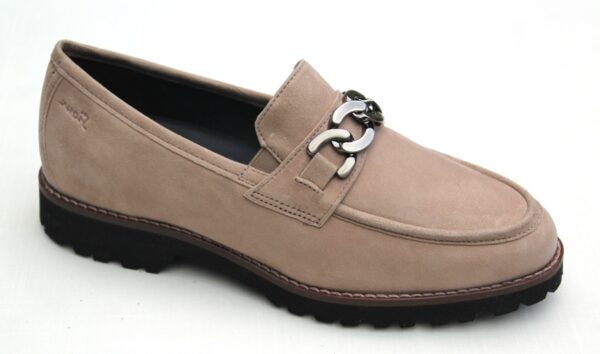 S005 Sioux mocassin “Meredith 734H” beige suède