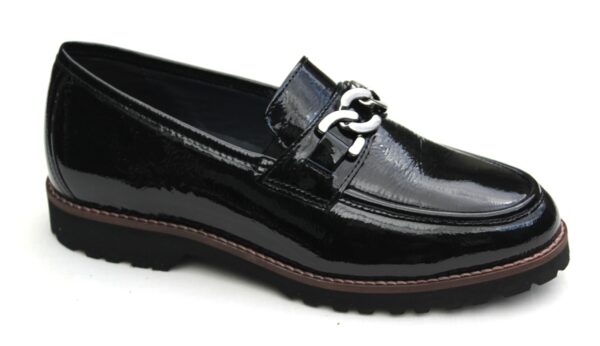 S006 Sioux mocassin “Meredith 734H” zwart lak