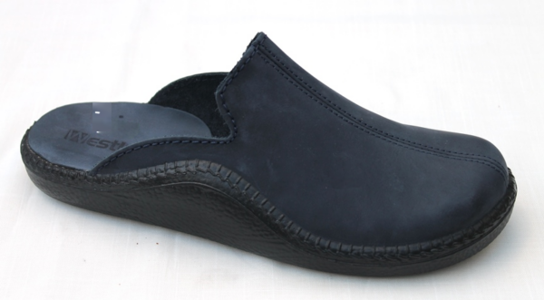 Westland heren slipper monaco 202 blauw nubuck