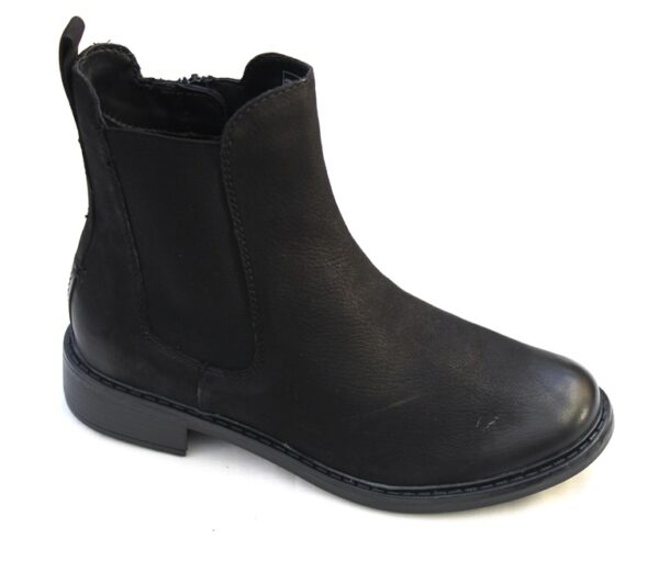 JSD104 Josef Seibel chelsea boot “Selena 19” zwart nubuck