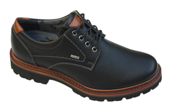 Sioux veterschoen met "Goretex" zwart gevet leer