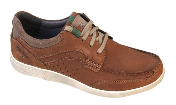 JSH315 Josef Seibel veterschoen “Enrico 25” cognac bruin nubuck