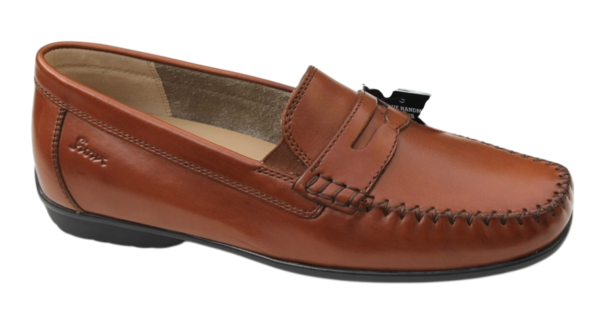 Sioux mocassin Corizia 722 H cognac leer