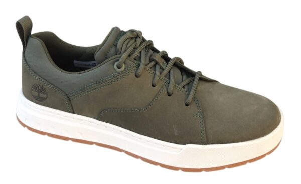 Timberland Maple Grove Leather Ox donkergroen nubuck