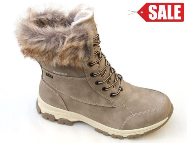 WS104 Westland Winterboot “Chambery 04” met “TopDryTex” taupe