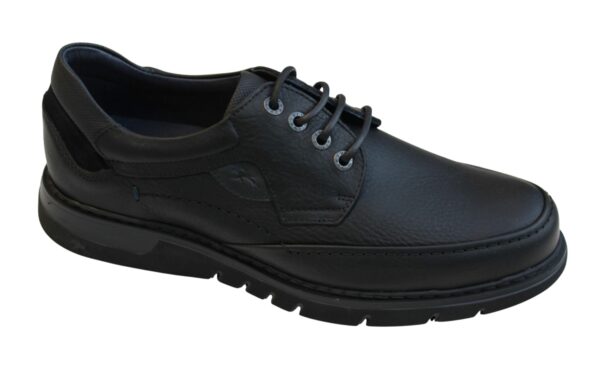 FL008 Fluchos veterschoen zwart leer