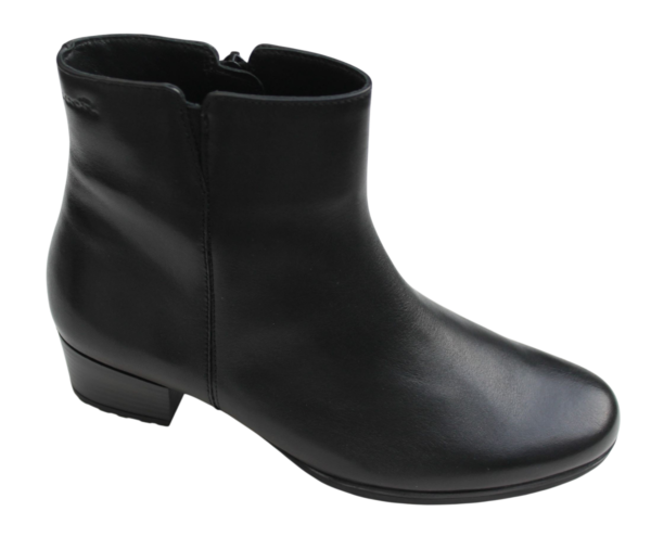 S303 Sioux kort laarsje “Fendrina 705” zwart leer