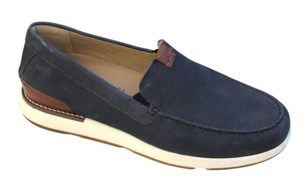 Sioux instapper "Nurilinos 700" blauw nubuck