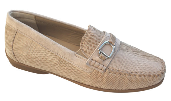 Sioux mocassin Cortizia H-beige fantasieprint