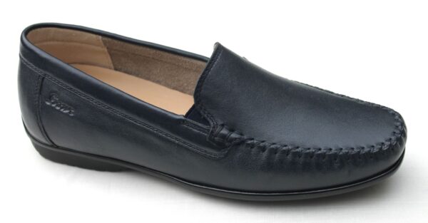 Sioux mocassin Cortizia 705-H donkerblauw leer