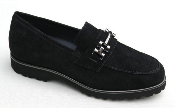 Sioux mocassin "Meredith 752-H" zwart suède