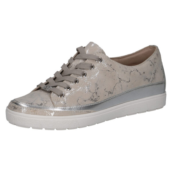 C006 Caprice sneaker zachtgrijs fantasieprint