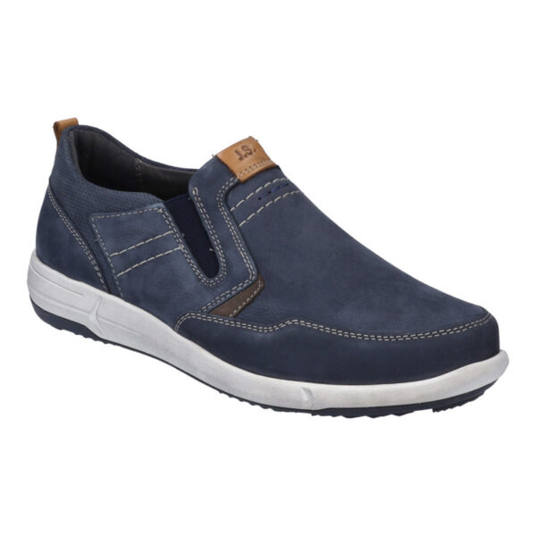 Josef Seibel instapper Enrico 04 blauw nubuck art. 25304 21 501
