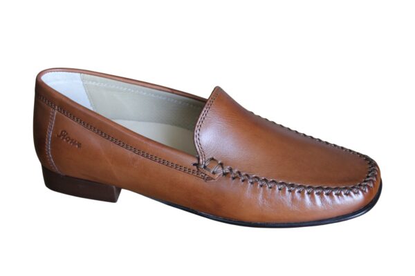 S004 Sioux mocassin “Campina” cognac bruin leer