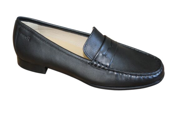 S001 Sioux mocassin “Rosikena 700” zwart leer