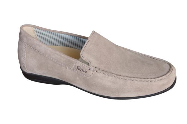 Sioux mocassin instapper Giumelo beige suede